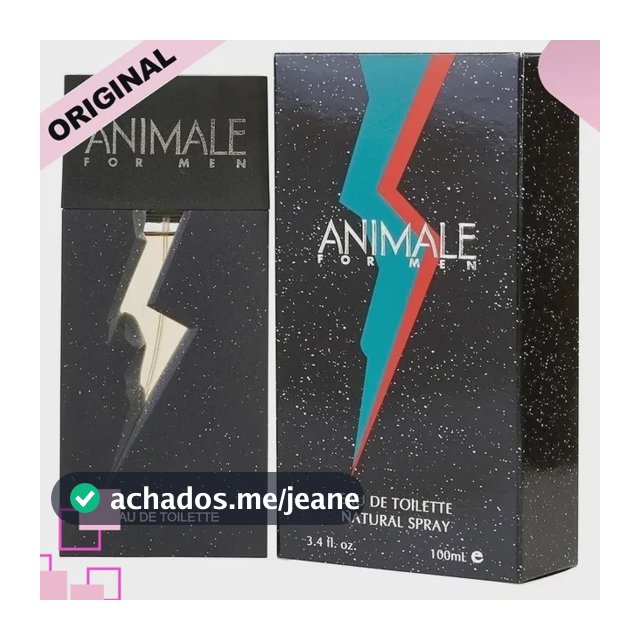 Perfume Animale For Men 100ml Masculino Original E Lacrado