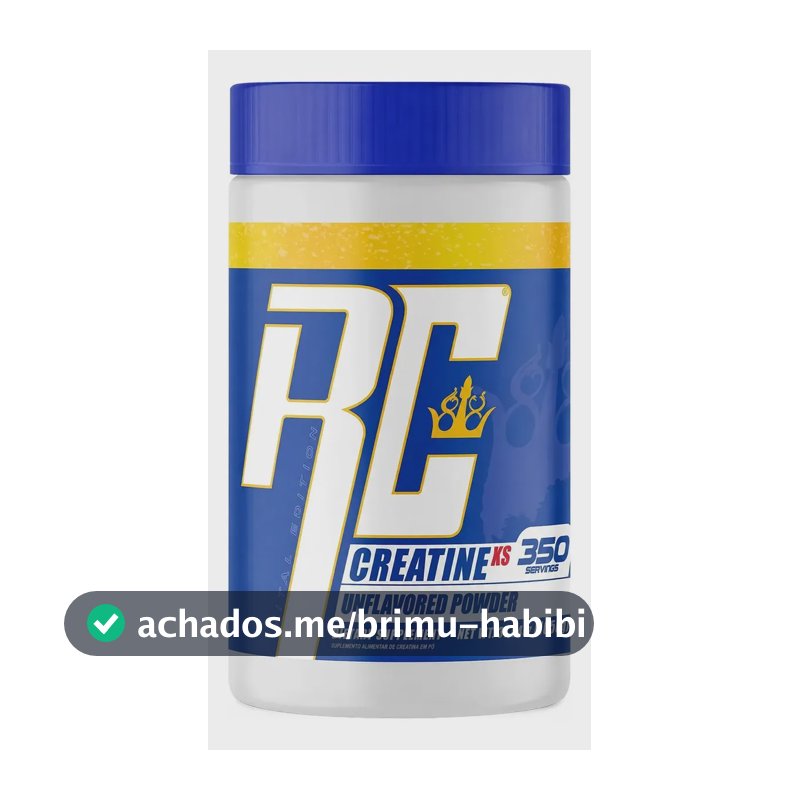 Creatina Monohidratada Ronnie Coleman 1,05kg Pura Sabor Natural