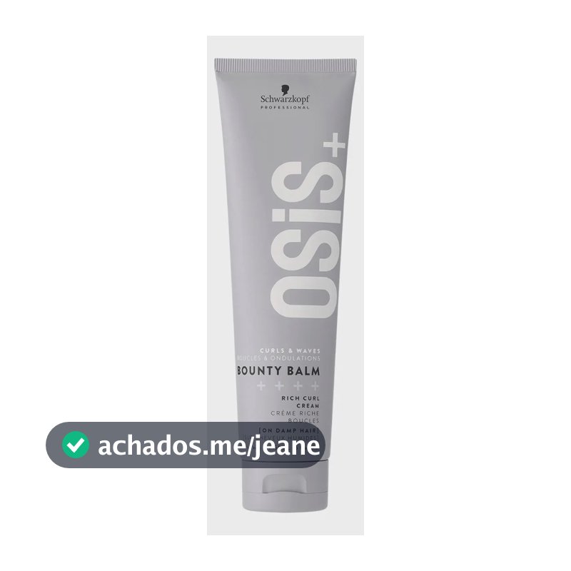 Creme Osis Bounty Balm Para Cachos E Ondas, Controla O Frizz, Confere Brilho E Suavidade, Melhora O Desembaraçar E Protege A Hidratação 150 ml