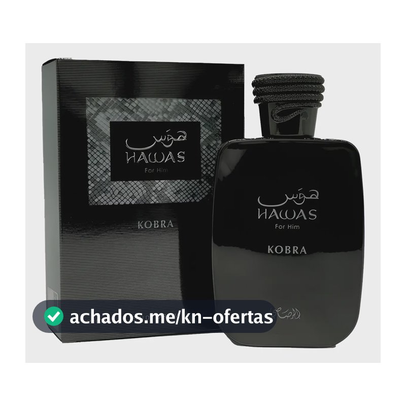Perfume Hawas Kobra Rasasi Masculino Edp 100ml
