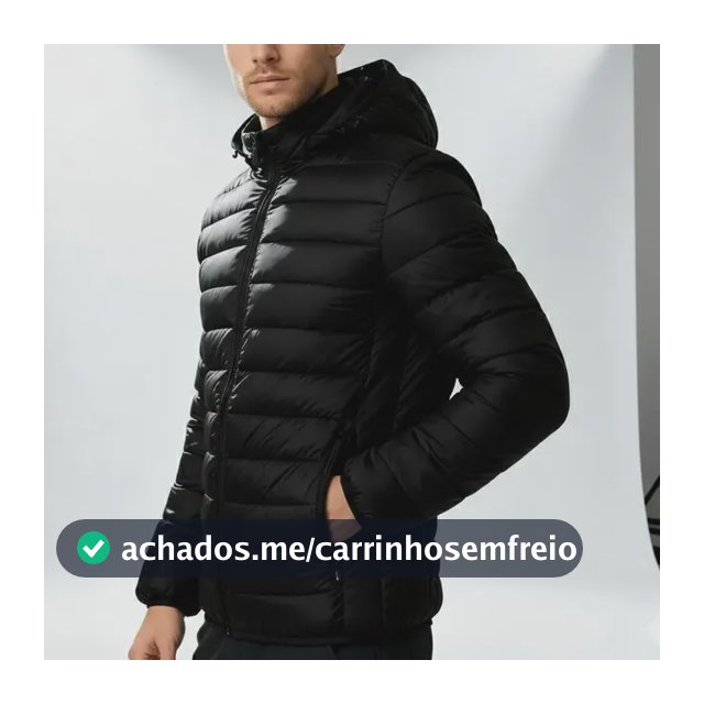 Jaqueta Puffer Bobojaco Masculino Corta Vento  Blusa De Frio