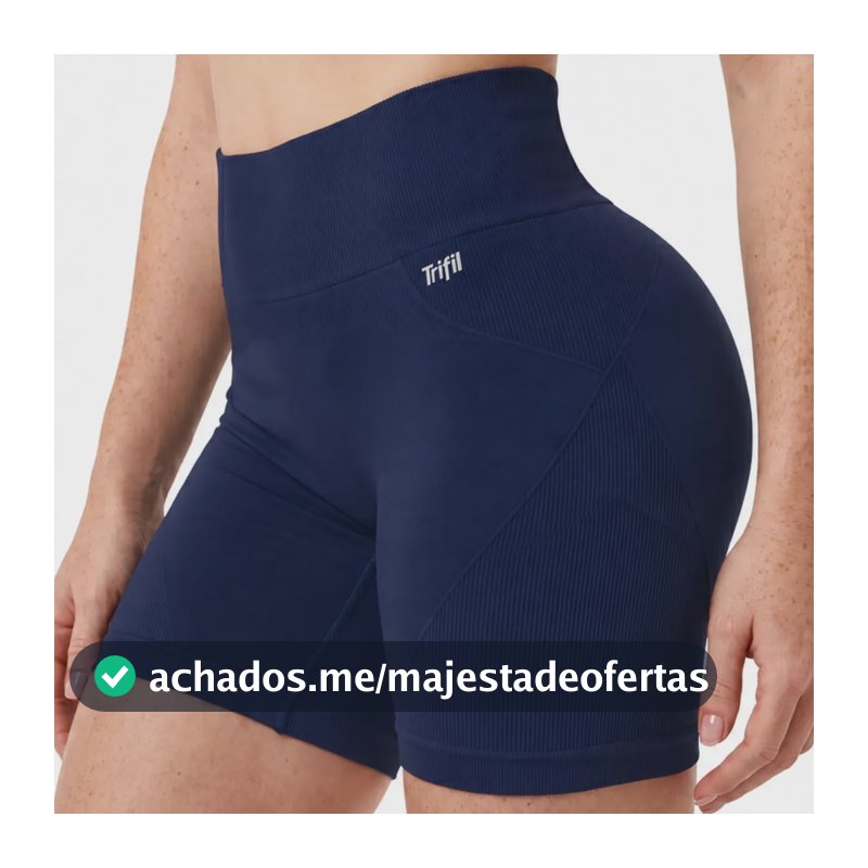 Bermuda Feminina Texturizada A Ar Sem Costura Trifil By Lupo Marinho Bermuda Esportiva Feminina Sem Costura Trifil Go M