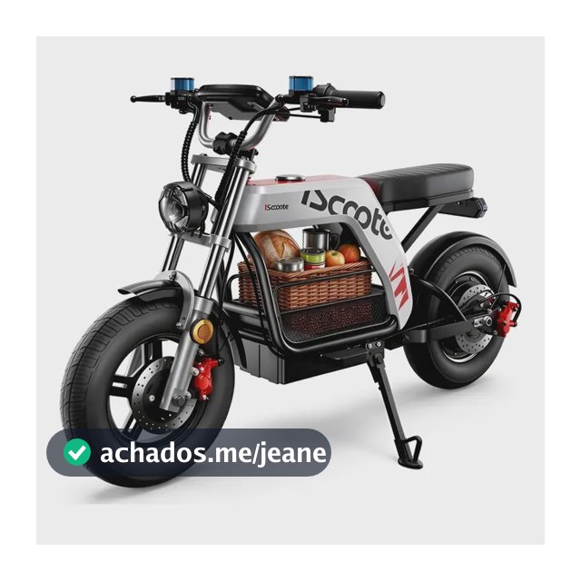 Scooter Elétrico Dx5pro Motor 1500w Para Adultos Max 60km/h Branco