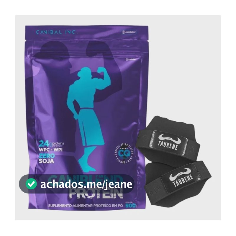 Caniblend Protein Chocolate 900g Luva - Canibal Chocolate