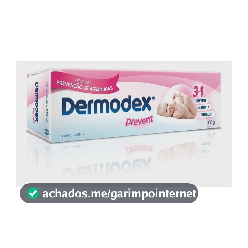 Creme para Prevenção de Assaduras Dermodex Prevent 60g