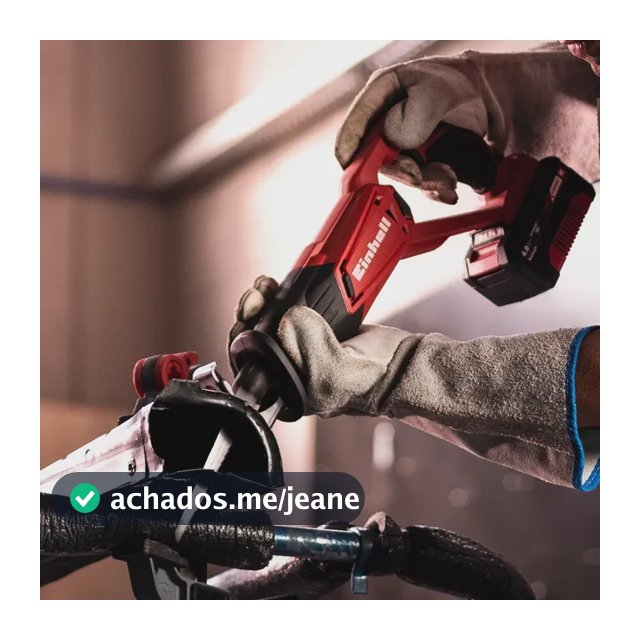 Serra Sabre Corte Madeira E Aço Einhell 18v Te-ap 18 Sem Bat