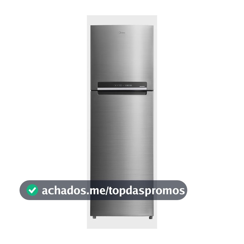 Geladeira Frost Free Md-rt572evd46 Duplex 425l Midea 220v Inox 220v