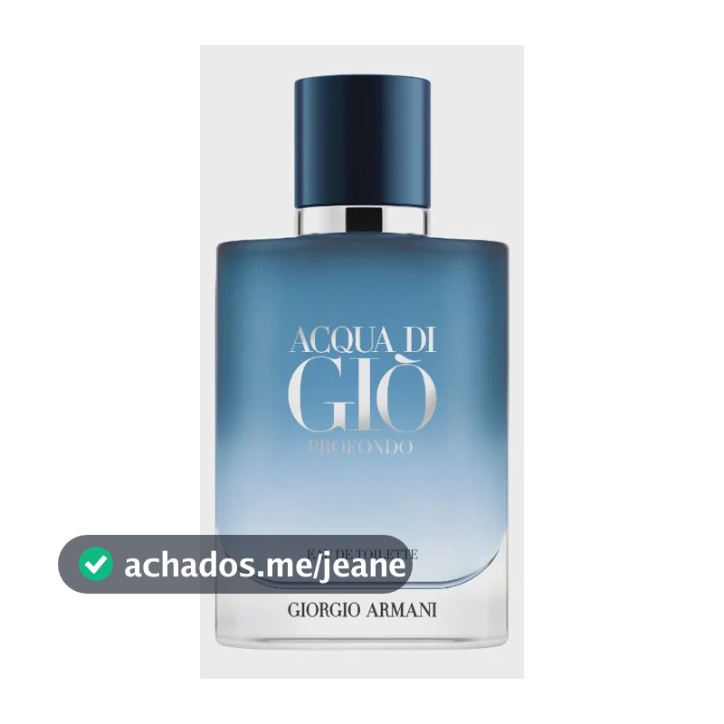 Armani Beauty Perfume Masculino Acqua di Giò Profondo Eau de Toilette 50ml