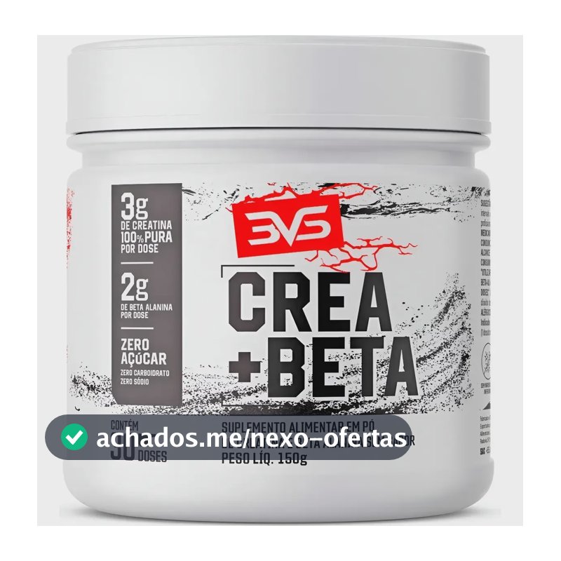 Creatina + Beta Alanina - Fórmula Avançada Para Treinos De Alta Intensidade com Zero Carboidrato - 150g