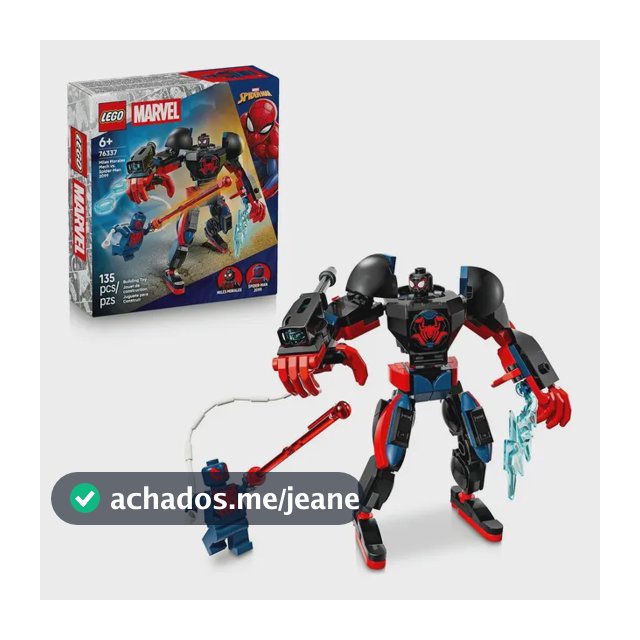 Robô Do Miles Morales Vs. Spider-man Marvel 2099 76337 Lego