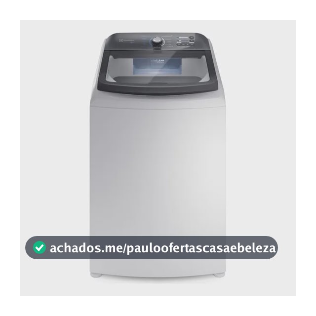 Lavadora de roupas Electrolux Efficient Lee18 18kg com cesto inox 127