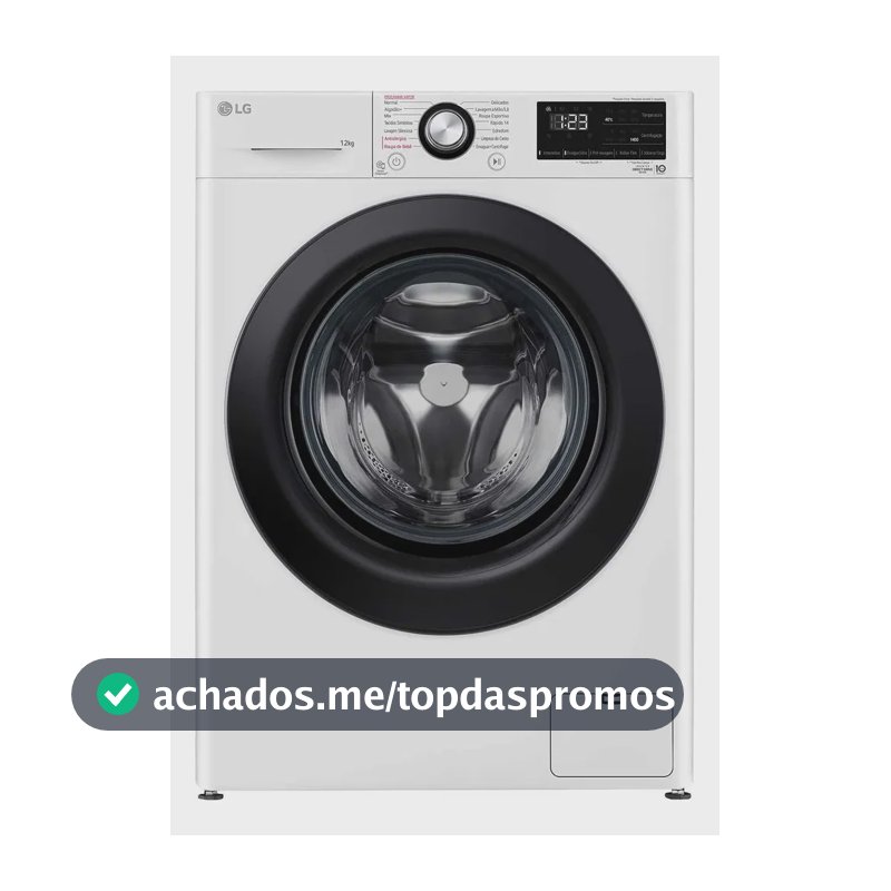 Lavadora LG Vc5 12kg Branca Com Ia Aiddtm - 127v 127v Branco