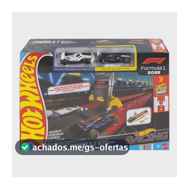 Hot Wheels Pista Corrida Desafia Partida F1 Jnn35 Colorido