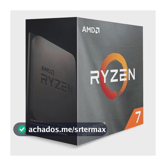 Processador AMD Ryzen 7 5700X 3.4GHz (4.6GHz Max Turbo) AM4