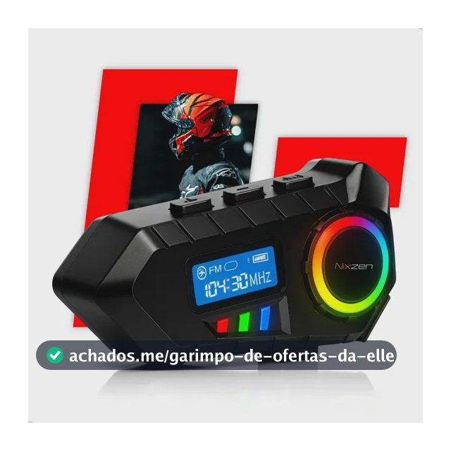 Fone De Ouvido Capacete Bluetooth Moto Comunicador Sem Fio Lançamento Com Visor Fm Microfone Rgb Headset Wireless Nixzen