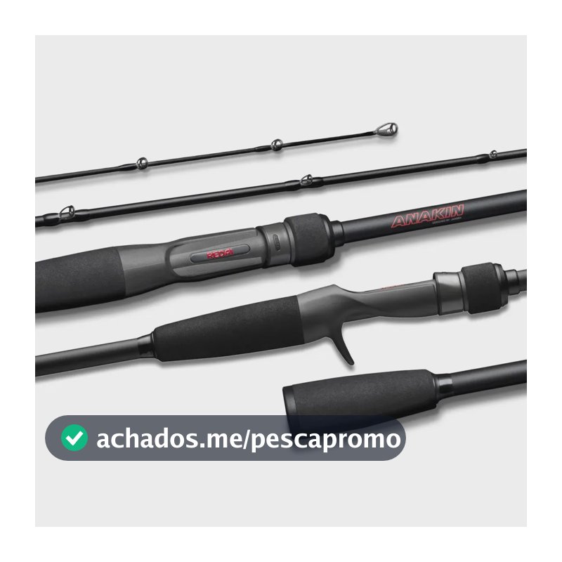 Vara para Carretilha Anakin 6'3 1,90mts 10-17lbs AN-C1763 1 Parte - Redai