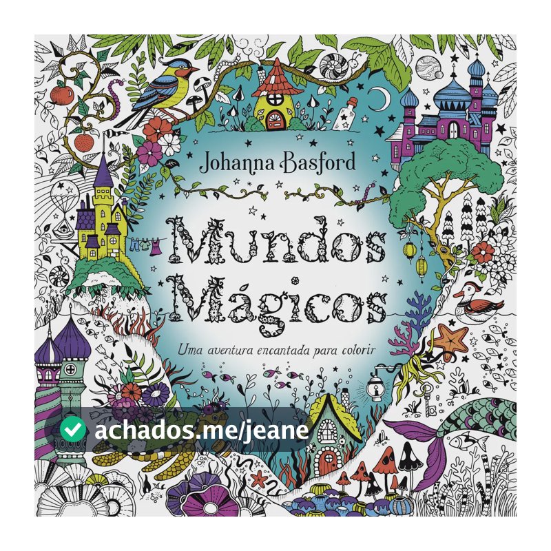 Mundos mágicos - Basford, Johanna - Sextante - Capa Mole