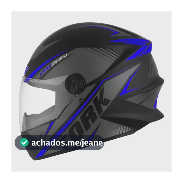 Capacete Fechado Moto Integral Pro Tork R8 Viseira Cristal