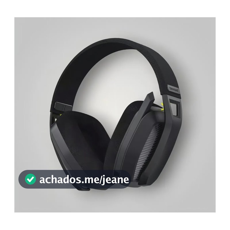 Headset Gamer Binnune Bw06 S/ Fio 2.4ghz Bluetooth Pc Ps5 Cor Preto