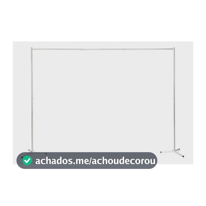 Suporte Painel D Bexiga Para Festa Banner Cortina 2,5x3