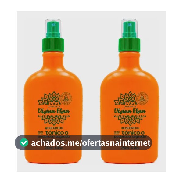Kit 2 Tônico O Poderoso Segredo - Divina Flora - 250ml