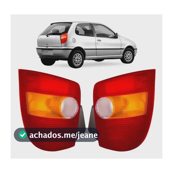 Par Lanterna Traseira Palio 1996 1997 1998 1999 2000 Todos