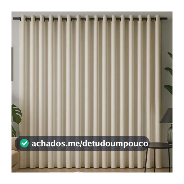 Cortina Tecido Oxford Grosso 3 Metros X 2,50 Largura Premium