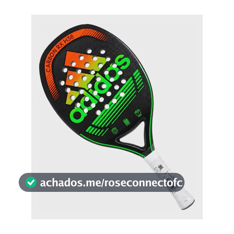 Raquete De Beach adidas Carbono 3k Rx H38 Preto