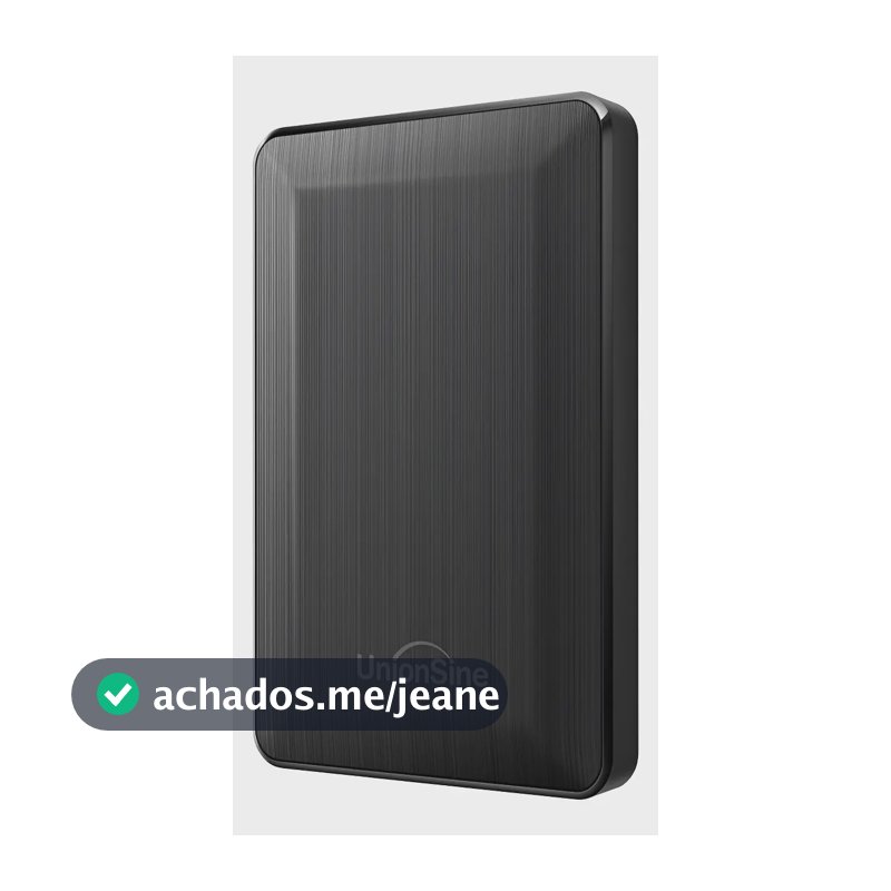 HD Externo Portátil UnionSine 500GB USB 3.0 para PS4 e Xbox