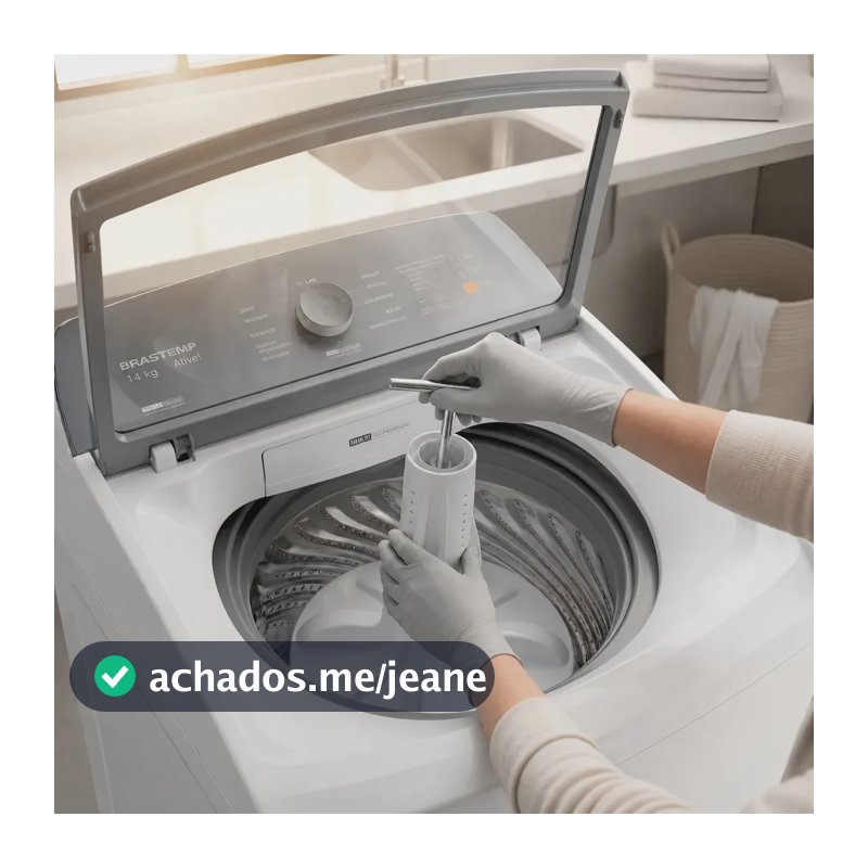 Chave T Longa 10mm para Agitador Lavadoras Electrolux Brastemp Consul