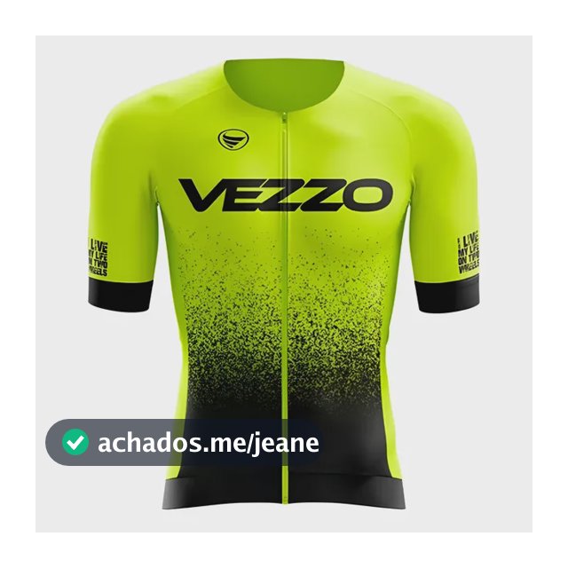 Camisa Elite Vezzo Bike Ciclismo Unissex Performance