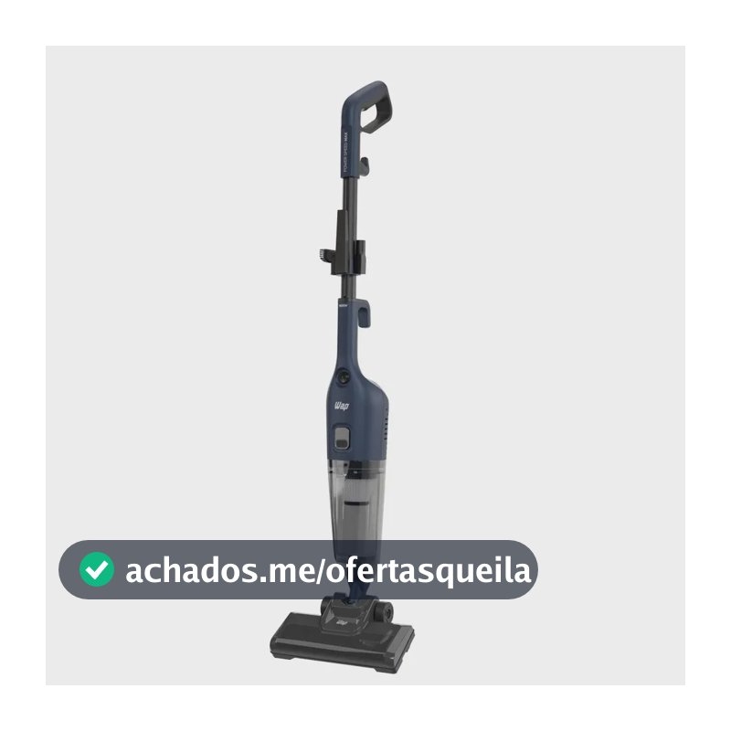 Aspirador Vertical WAP POWER SPEED MAX AZ20 1600W de Potência Sistema 360° Com Tecnologia Cyclone 3 Em 1 127V