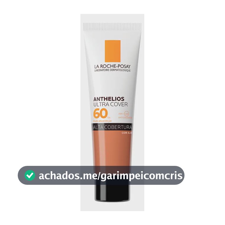 Protetor Solar Facial com Cor FPS 60, Anthelios Ultra Cover La Roche-Posay, 30g