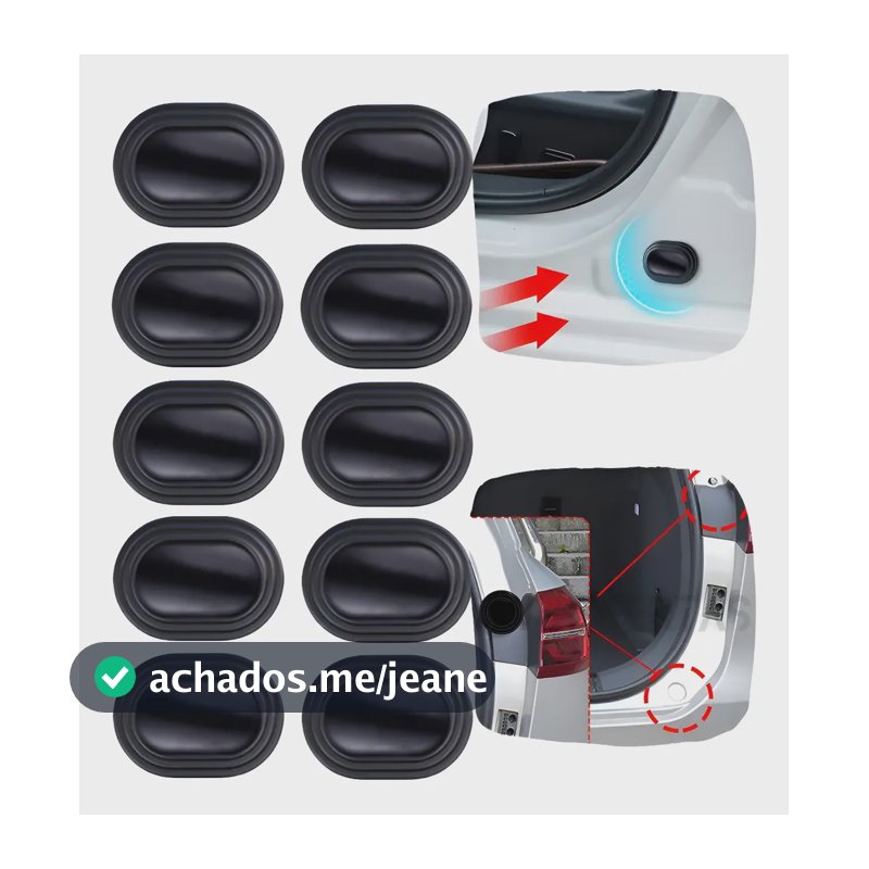 Botão Adesivo Anti Impacto Porta Do Carro Adesivo Protetor