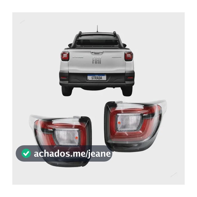 Lanterna Traseira Fiat Strada 2020 2021 2022 2023 2024 2025