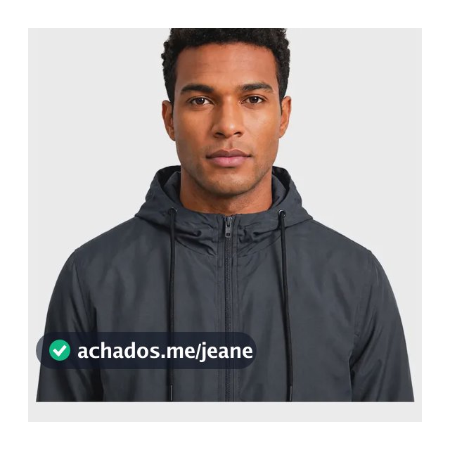 Jaqueta Corta Vento Masculina Impermeável Capuz Treino