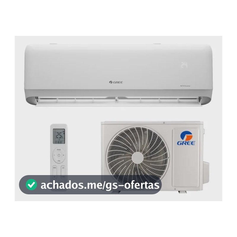 Ar Condicionado Split Hw Gree G-side 9000 Btus Frio 220v Branca 220v