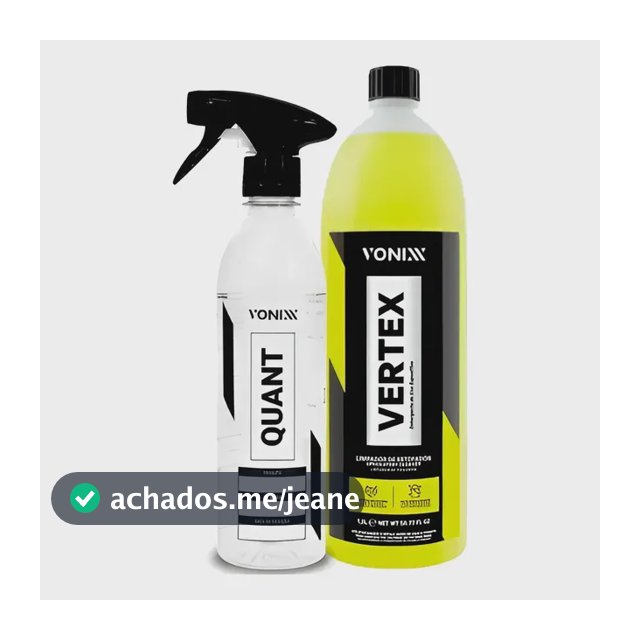 Kit Vertex 1,5l Vonixx Limpador De Estofados