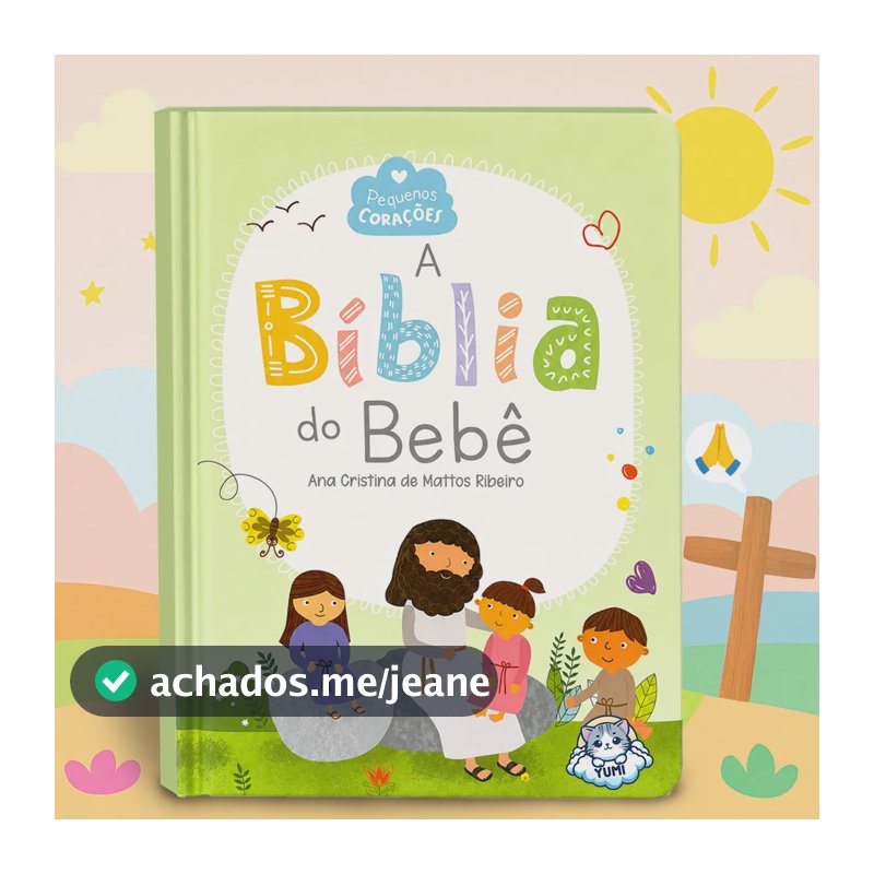Bíblia Do Bebê Bíblia Dos Pequeninos Livro Infantil Bíblia Da Criança Menino Menina Colecionável Almofadado