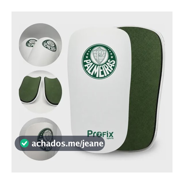 Caneleira Palmeiras Oficial Futebol Infantil