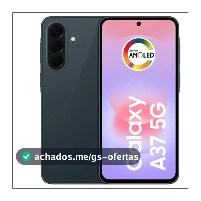 Celular Samsung Galaxy A37 5g 256gb, 8gb Ram, Câmera 50mp Verde-escuro