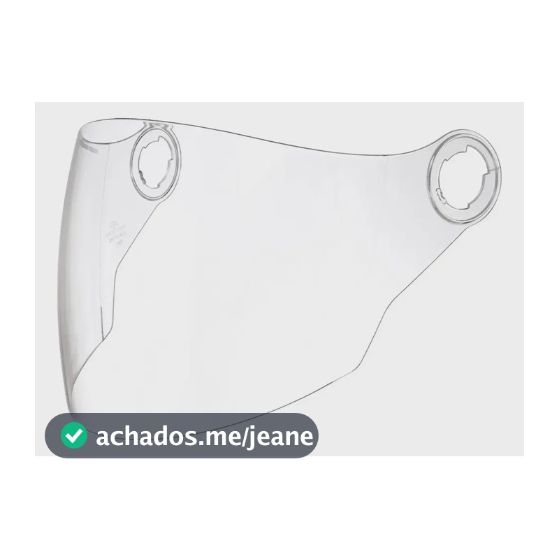 Viseiras Cristal Capacete Pro Tork New Atomic / Liberty 3 Cristal