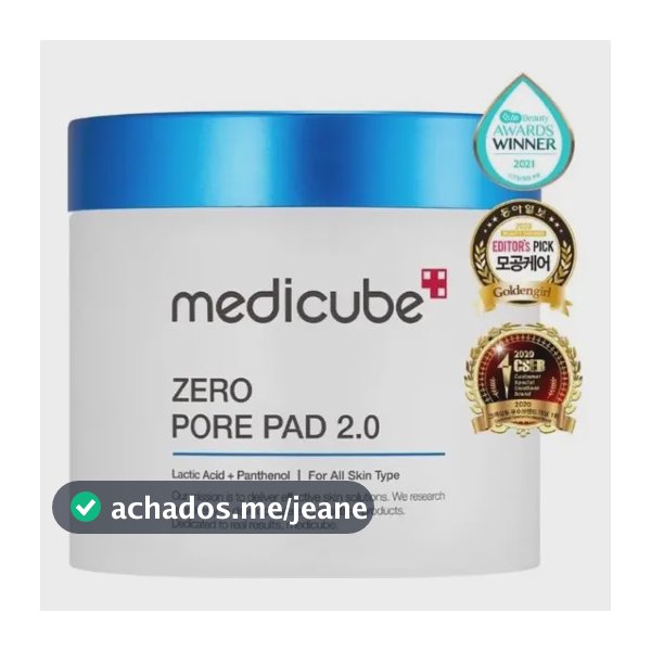 Tônico Facial Medicube Zero Pore Pad 2.0 Momento De Aplicação Noite Tipo De Pele Todo Tipo De Pele