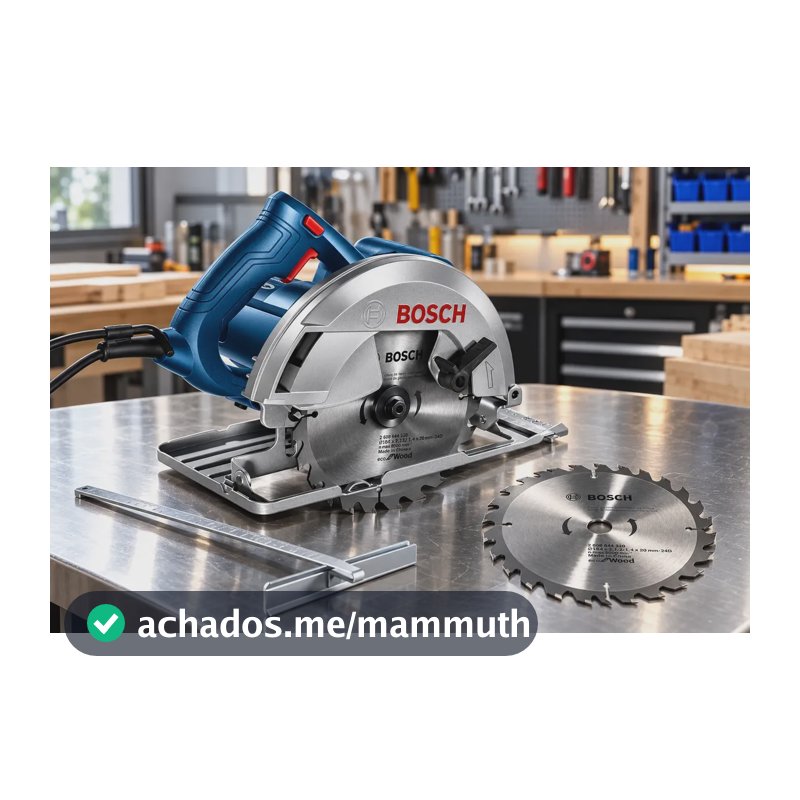 Serra Circular Para Madeira 7.1/4 Pol 1500w Bosch Gks 150 Azul 220v 60hz