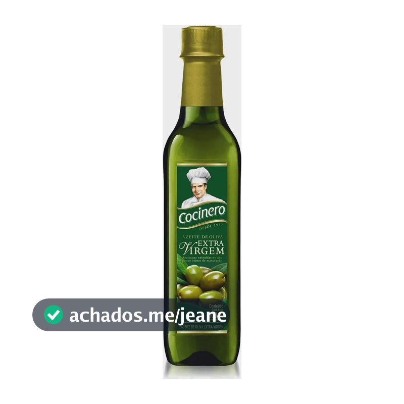 Azeite De Oliva Extra Virgem 500 mL Cocinero Pet