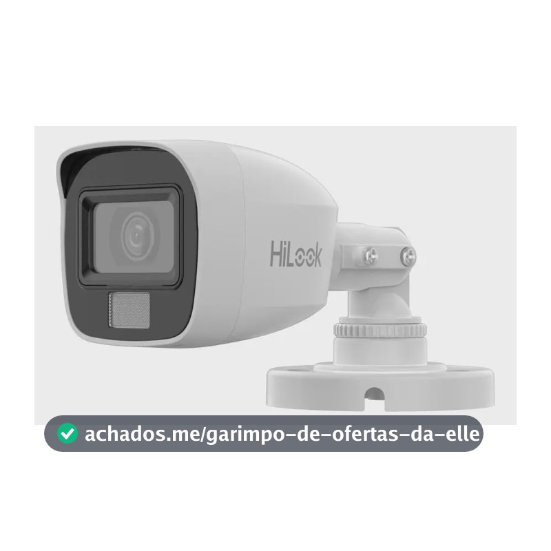 Câmera Bullet Thc-b127-lpc Fixa Luz Dupla 2mp Hikvision