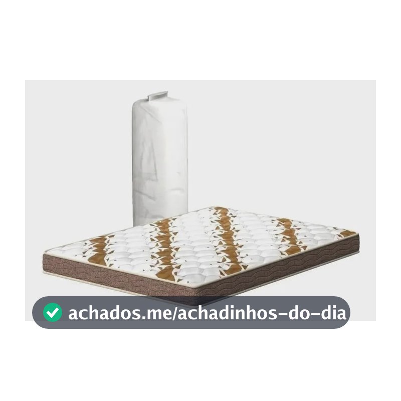 Colchão Casal D33 A Vácuo 138x188 Boa Forma