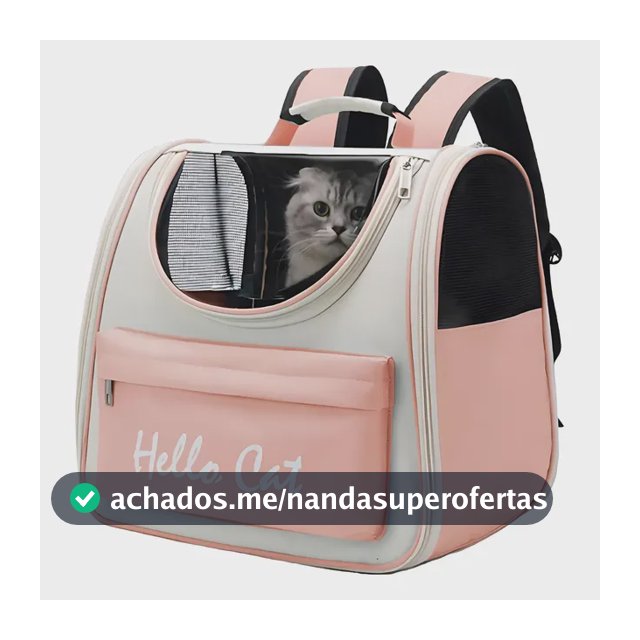 Mochila Reforzada Transportadora Mascotas Perro Gato Turques