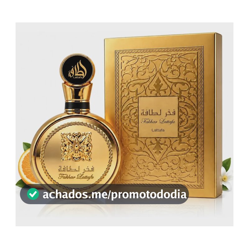 Perfume Arabe Lattafa Fakhar Gold 100ml Original