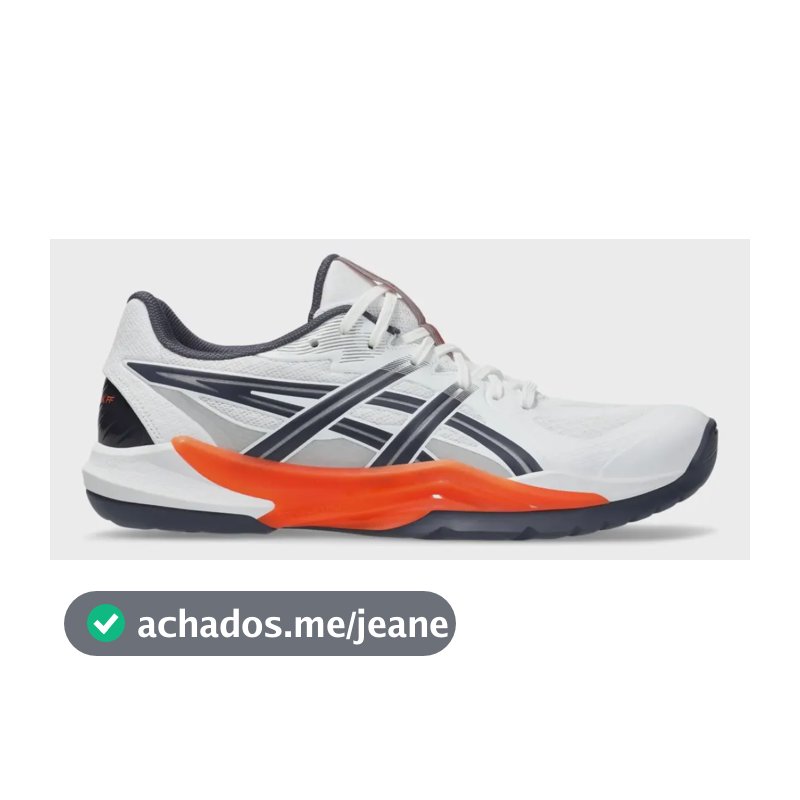 Tênis Asics Powerbreak Ff Indoor Vôlei Original 1magnus Branco 44 Br